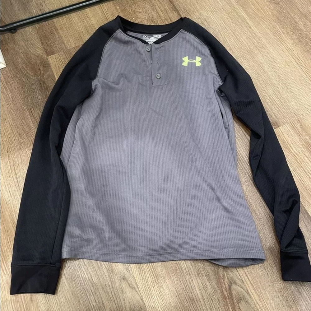 Under Armour Waffle Knit Cold Gear Long Sleeve Shirt